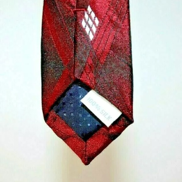 Pierre Cardin Necktie Silk Tie Long 62x4  Diamonds - Picture 3 of 7